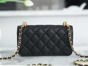 Chanel 22k Mini WOC Bag 17CM Black - 3