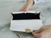 Chanel 22k Mini WOC Bag 17CM White - 5