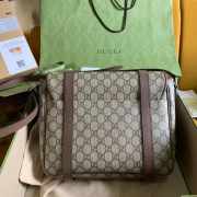 Gucci Messenger Bag Beige GG Canvas 28CM - 6