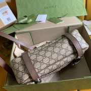 Gucci Messenger Bag Beige GG Canvas 28CM - 5