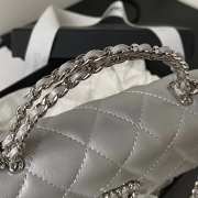 Chanel Handbag in Silver 19CM AP3238  - 3