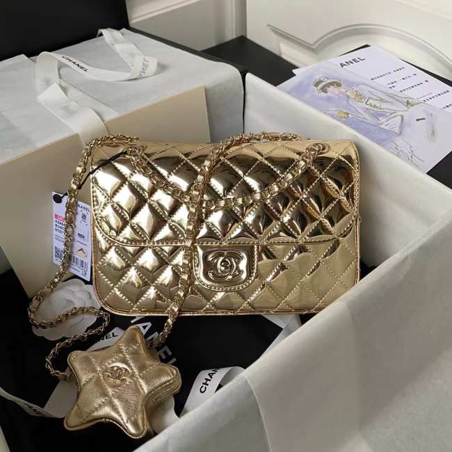 Chanel Flap Bag in Gold AS4648 - 1