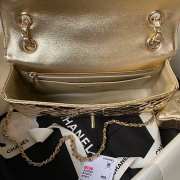 Chanel Flap Bag in Gold AS4648 - 2