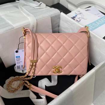 Chanel Messenger Bag in Pink AS4353