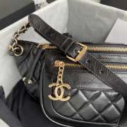 Chanel Waist Bumbag in Black 34CM - 2