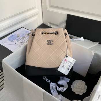 Chanel CC Gabrielle Shoudler Bag Apricot A94485