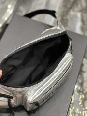 YSL Bumbag in Silver 24CM - 6