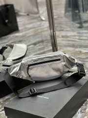 YSL Bumbag in Silver 24CM - 5