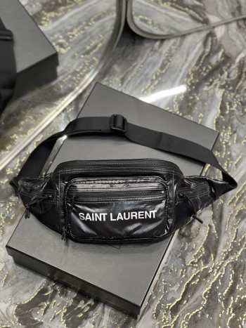 YSL Bumbag in Black 24CM