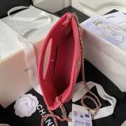 Chanel Mini 31 Bag in Pink 20.5CM - 6