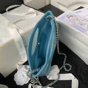 Chanel Mini 31 Bag in Blue 20.5CM - 5