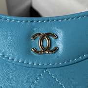 Chanel Mini 31 Bag in Blue 20.5CM - 4