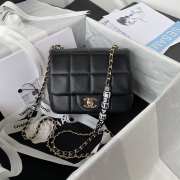 Chanel Should Bag Black 17CM AS3330 - 1