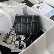 Chanel Should Bag Black 17CM AS3330 - 6