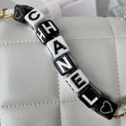 Chanel Should Bag White 17CM AS3330 - 2