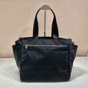 Prada Black Re-nylon Diaper Bag 35CM - 4