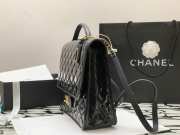 Chanel 22K Patent Leather Backpack 31.5CM - 6