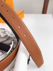 Hermes Quentin Reversible Belt 32MM - 4