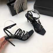 YSL Sandal Heels Black - 6