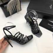 YSL Sandal Heels Black - 4