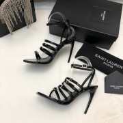 YSL Sandal Heels Black - 3