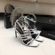 YSL Sandal Heels White - 5