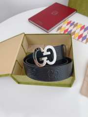 Gucci GG Belts Gold & Silver 4cm 01  - 6