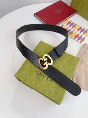 Gucci GG Belts Gold & Silver 4cm 01  - 2