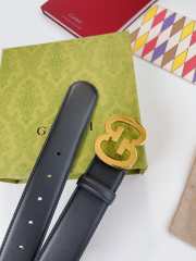 Gucci GG Belts Gold & Silver 4cm 02 - 5