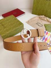 Gucci GG Belt Silver 05 - 4