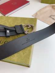 Gucci GG Belts Silver Black 05 - 6