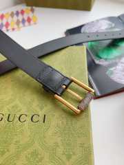 Gucci GG Leather Belts 3CM 06 - 4