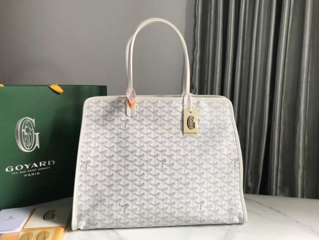 Goyard Hardy PM Bag White 40CM - 1