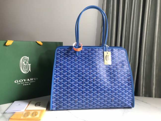 Goyard Hardy PM Bag Sky Blue 40CM - 1