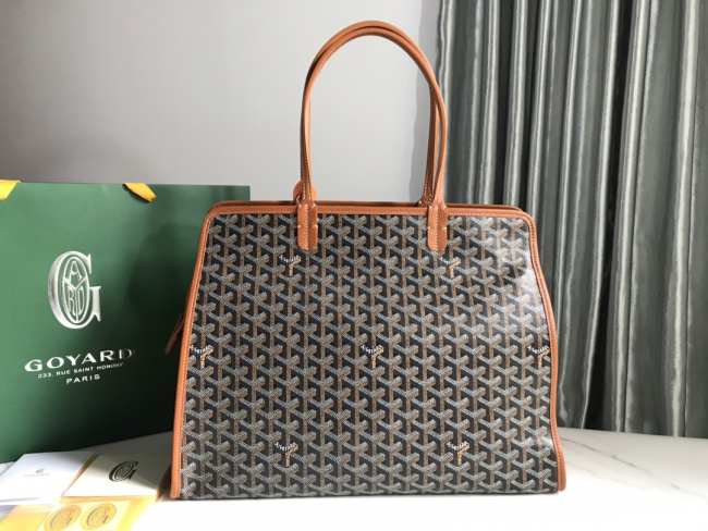 Goyard Hardy PM Bag Black & Tan 40CM - 1