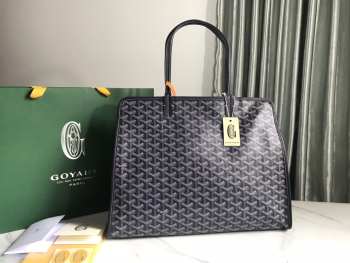 Goyard Hardy PM Bag Navy Blue 40CM