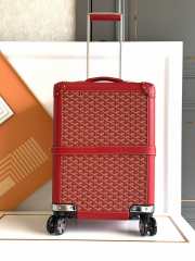 Goyard Bourget PM Trolley Case Red 50CM - 1