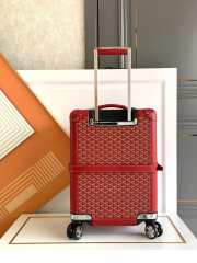 Goyard Bourget PM Trolley Case Red 50CM - 5