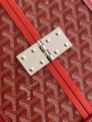 Goyard Bourget PM Trolley Case Red 50CM - 2