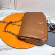 YSL Jamie Lambskin Bag in Brown 43CM - 5