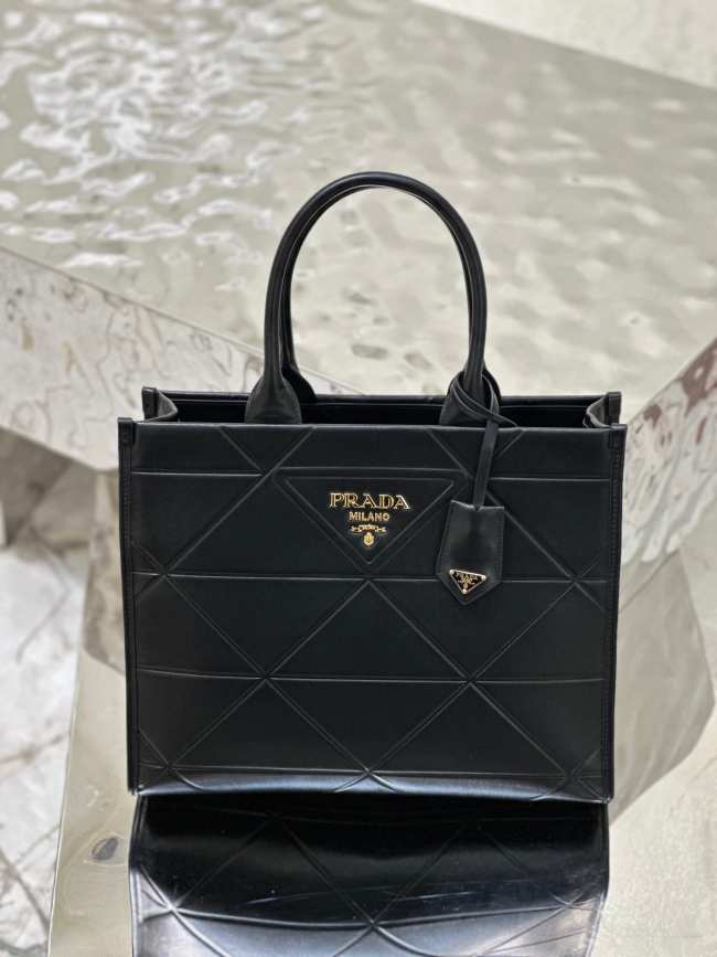 Prada Medium Symbole Bag Black 35CM - 1