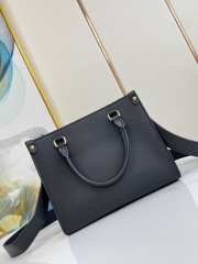 Louis Vuitton Lock & Go Handbag Black 24.5CM - 4