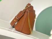 Louis Vuitton Lock & Walk Cognac Shoulder Bag 20CM M24165 - 6