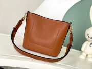 Louis Vuitton Lock & Walk Cognac Shoulder Bag 20CM M24165 - 4