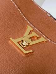 Louis Vuitton Lock & Walk Cognac Shoulder Bag 20CM M24165 - 2