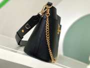 Louis Vuitton Lock & Walk Black Shoulder Bag 20CM M24006 - 2