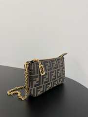 Fendi Baguette Chain Crossbody Bag 20CM - 2