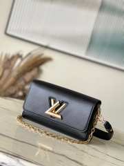 Louis Vuitton Twist West Shoulder Bag Black M24549 - 1