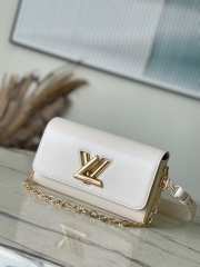 Louis Vuitton Twist West Shoulder Bag White M24549 - 1