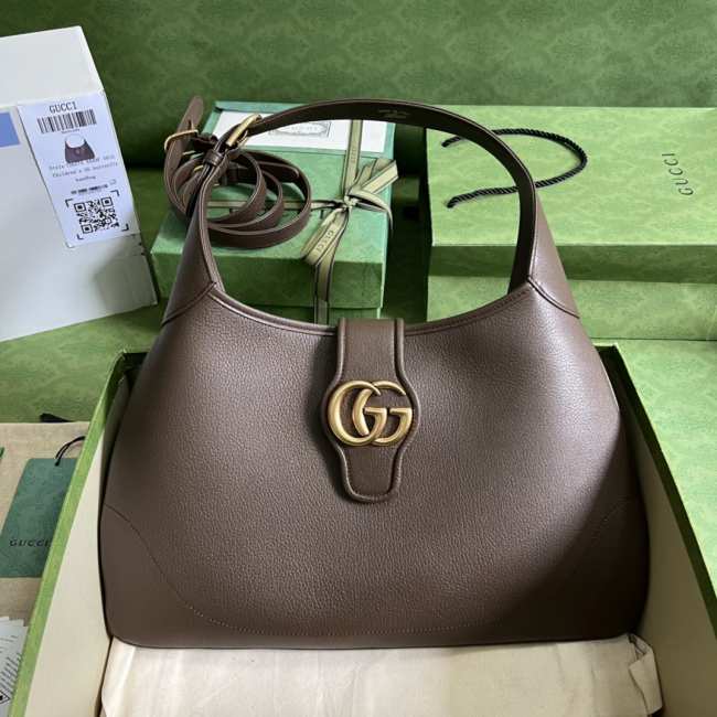 Gucci Aphrodite Medium Shoulder Bag Coffee 39CM - 1